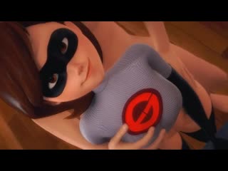 mrs incredible takes a big cock in her pussy